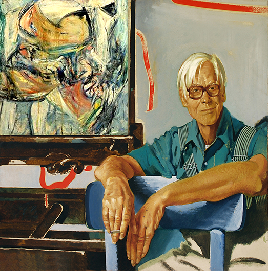 Portrait of Willem De Kooning